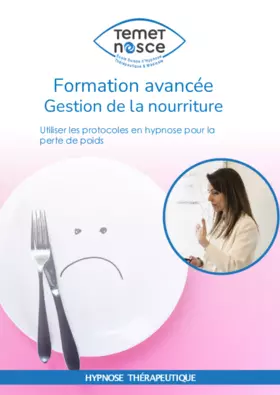 Brochure - Formation Gestion de la nourriture et des troubles alimentaires
