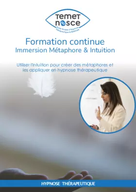 Brochure - Formation continue - Immersion Métaphore et Intuition