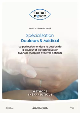 Brochure - Cursus de formation - Douleurs & médical