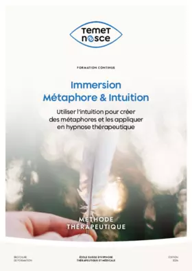 Brochure - Formation continue - Immersion Métaphore et Intuition