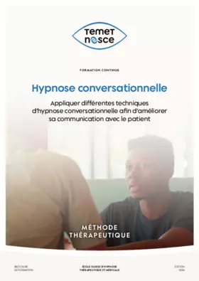 Brochure - Formation - Hypnose conversationnelle